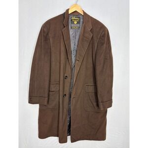 Henley‎ House Overcoat Mens Brown Tailored Fit Warm & Stylish Long Sleeve